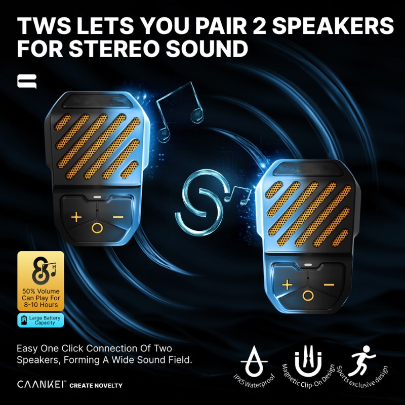 Magnetic TWS Bluetooth Speaker - Audio Music Online บทวิจารณ์และราคา
