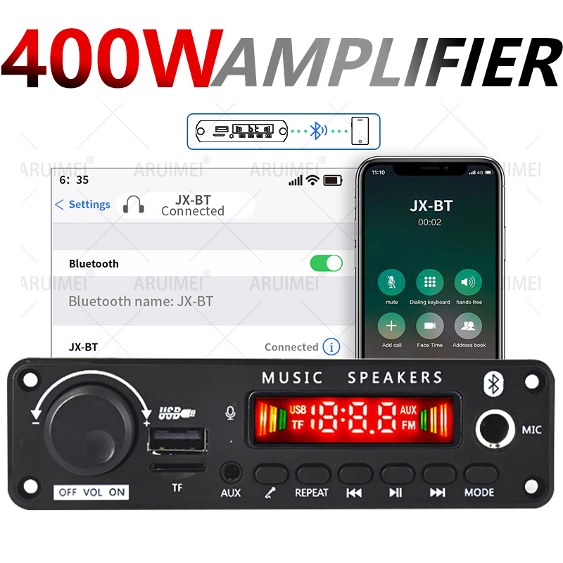 400W DIY Home Digital Amplifie - Audio Music Volume บทวิจารณ์และราคา